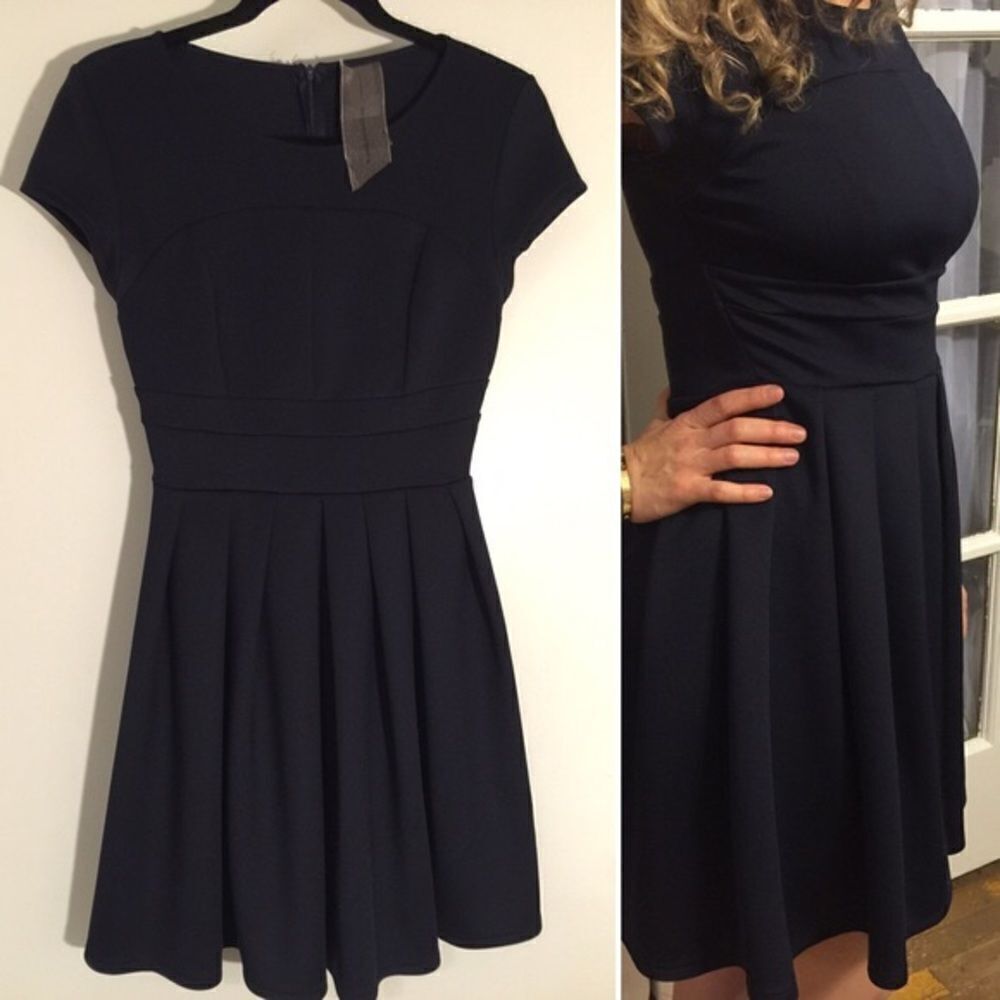✨Moon Collection Navy Cocktail Dress✨ - Picture 3 of 4